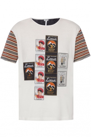 Ribbed short sleeve t-shirt, zdjęcie 1 Ribbed short sleeve t-shirt od Loewe